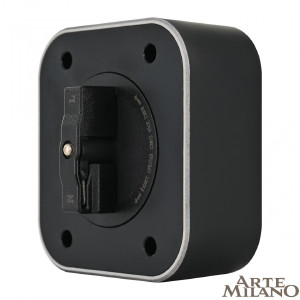 Трековая розетка Arte Milano Am-track-sockets 380022TS/USBx2 Black