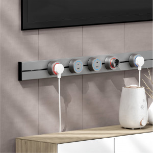 Трековая розетка Arte Milano Am-track-sockets-39 397951TS/ES Black