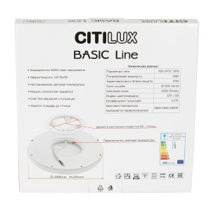 Светильник потолочный Citilux Basic Line CL738240VL