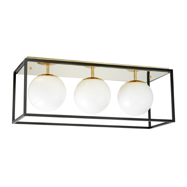 Светильник потолочный Lumina Deco Maldini LDC 8060-3 F.GD+BK