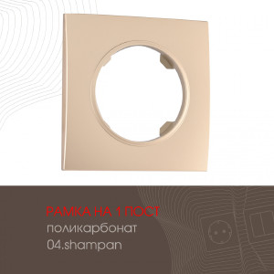 Рамка Arte Milano Am-502.04 502.04-1.shampan