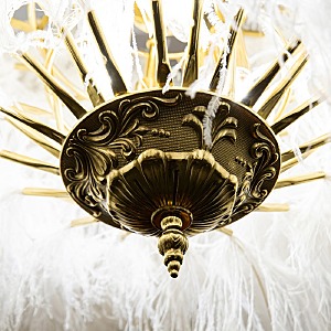Подвесная люстра L'Arte Luce Luxury Feather Lamp L03406