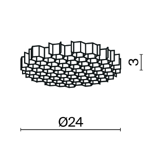 Светофильтр D24 Maytoni Focus T HoneyComb-D24