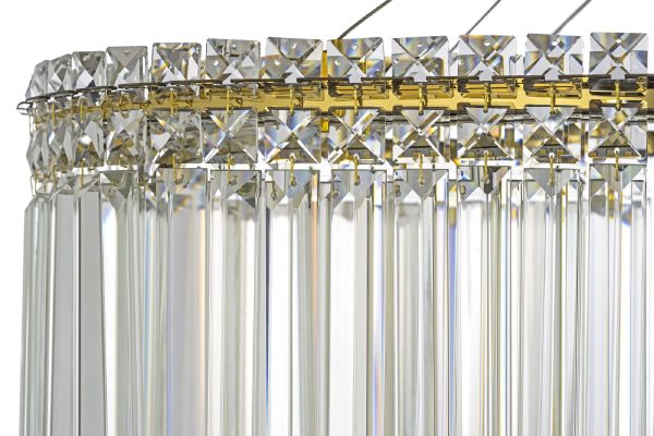 Подвесная люстра Arti Lampadari Ovindoli Gold Ovindoli L 1.5.80X30.101 G