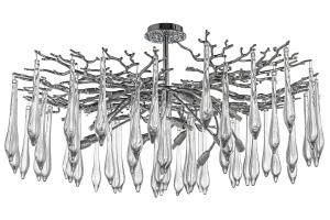 Потолочная люстра Dio D'Arte Tavenna Nickel Tavenna H 1.3.100.108 N