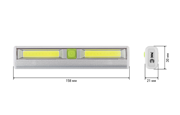 Мебельный светильник ЭРА Пушлайт SB-702