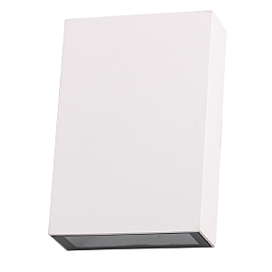 Уличный настенный светильник Arte Lamp Algol A2750AL-2WH