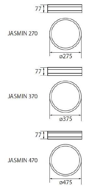 Светильник потолочный Kanlux Jasmin 23127