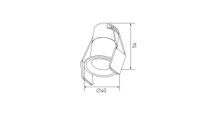Встраиваемый светильник SWG DesignLed HIDDEN DL-A004-3-WH-WW