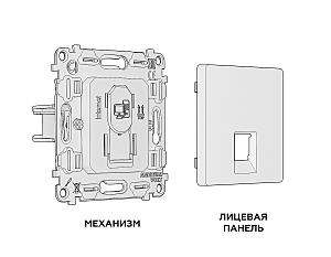 Розетка Ambrella Volt ALFA MA642010