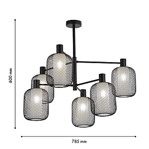 Потолочная люстра F-Promo Tokri 4602-6C