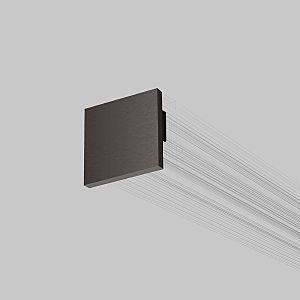 Заглушка Elektrostandard Line Magnetic Titan Line Заглушки для накладного шинопровода (титан) (2шт) 85230/00