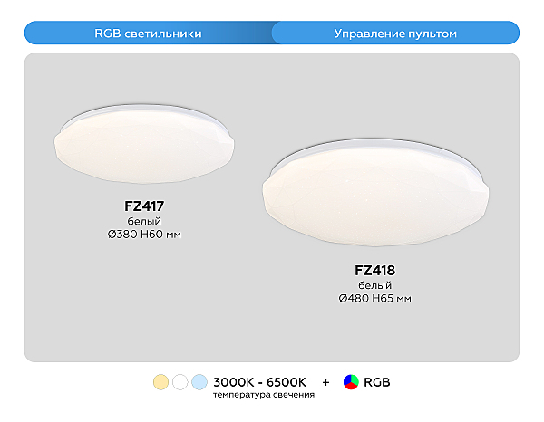 Светильник потолочный Ambrella Dance FZ418