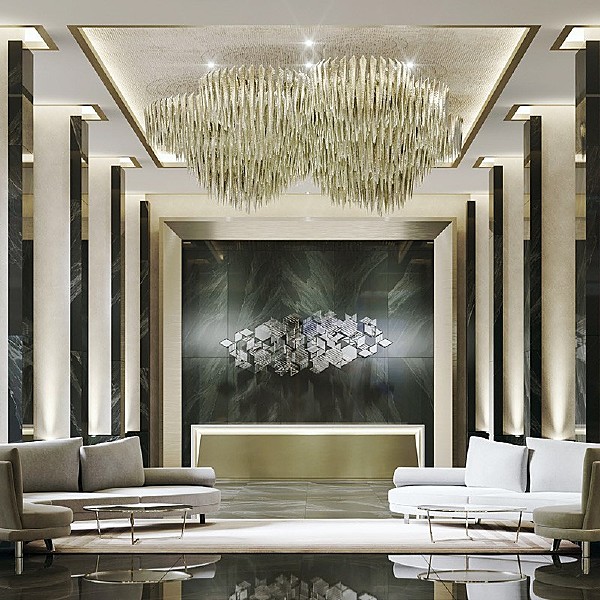 Люстра каскадная L'Arte Luce Luxury Vice Versa L61909