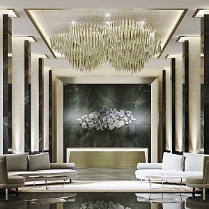 Люстра каскадная L'Arte Luce Luxury Vice Versa L61909