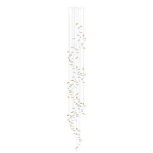 Люстра каскадная L'Arte Luce Luxury Flying Leaves L62907