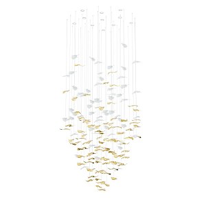 Люстра каскадная L'Arte Luce Luxury Flying Leaves L62911