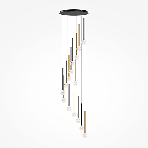Люстра каскадная Maytoni Bubble dream MOD383PL-L40BBS3K
