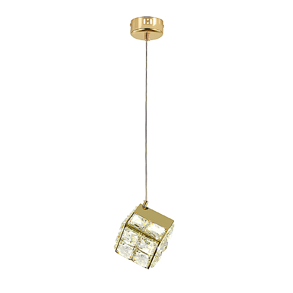 Светильник подвесной Indigo Radioso V000135L 12048/1P Gold