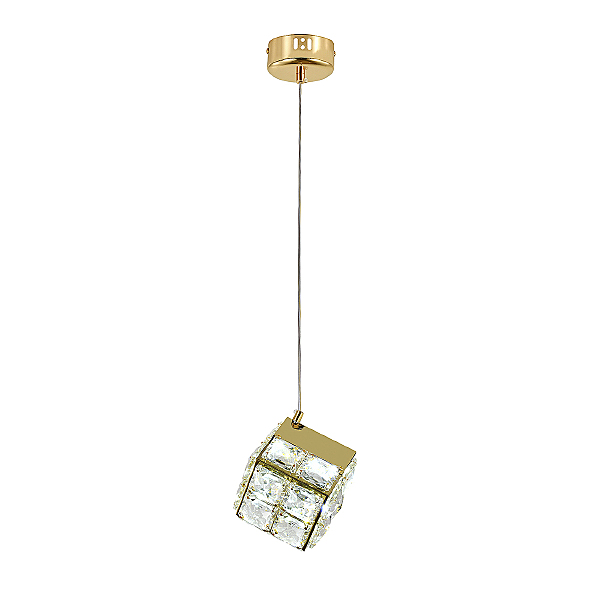Светильник подвесной Indigo Radioso V000135L 12048/1P Gold