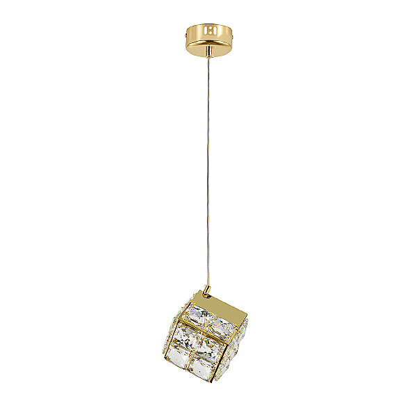 Светильник подвесной Indigo Radioso V000135L 12048/1P Gold