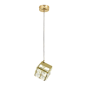 Светильник подвесной Indigo Radioso V000135L 12048/1P Gold