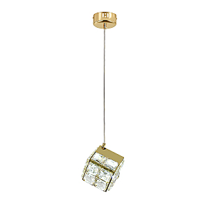Светильник подвесной Indigo Radioso V000135L 12048/1P Gold
