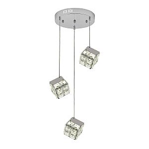Светильник подвесной Indigo Radioso V000136L 12048/3P Chrome