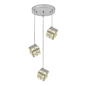 Светильник подвесной Indigo Radioso V000136L 12048/3P Chrome