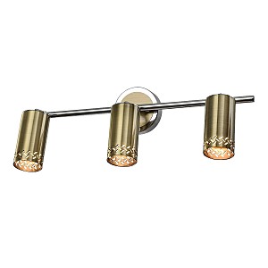 Светильник спот Gerhort G81056 G81056/3wCR+AB AB