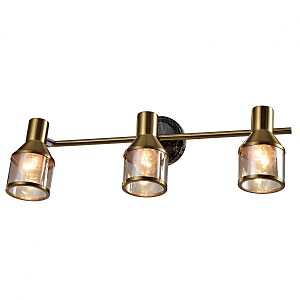 Светильник спот Gerhort G81057 G81057/3wDMR+BRS AMB+BRS