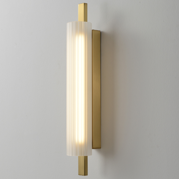 Настенный светильник Crystal Lux Tunnel TUNNEL AP10 LED BRASS