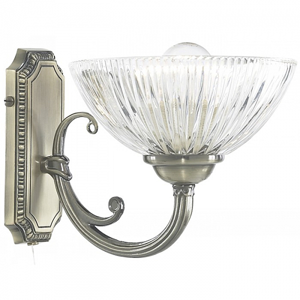 Настенное бра Arte Lamp WINDSOR CLEAR A3778AP-1AB