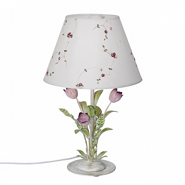 Настольная лампа с цветочками V1561 V1561/1L Vitaluce