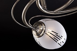 Потолочная люстра Eurosvet 9652 9652/3 античная бронза